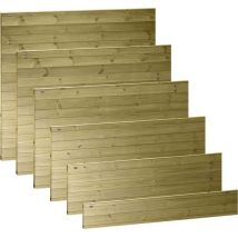 Premier 6ft x 3ft Horizontal Ultimate Tongue & Groove Garden Fence Panel
