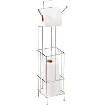Portarotolo di carta igienica cromato - Premier Housewares