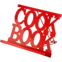 Premier Housewares Red Enamel Cook Book Stand