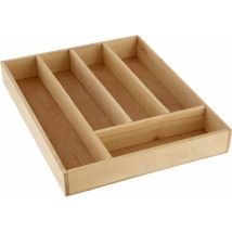 Premier Housewares - Vassoio Per Le Posate In Betulla, 5 X 30 X 38 Cm