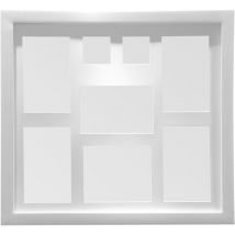 Premier Housewares - White 8 Photo Multi Photo Frame