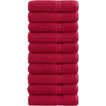 Bonnevie - Premium Bath Towels solund 10 pcs 100x150 cm 600 gsm VSVS1058599