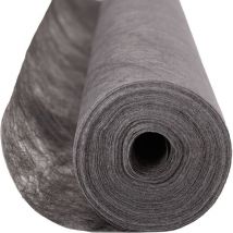 Unkrautvlies 1 x 25 m – anthrazit – 90 g/m² – extra reißfest – für Garten und Beete – Premium Garden