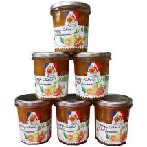 Préparation de fruit Orange Citron Pamplemousse BIO 6 X 320g LUCIEN GEORGELIN