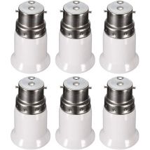 Ugreat - Presa adattatore da B22 a E27 per lampadina led, ca 230 v, adattatori di conversione per passare da B22 a E27, presa a baionetta avvitata,