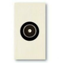 Ave presa coassiale iec maschio ingresso femmina blanc 45996im