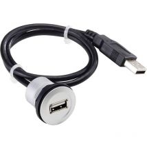Presa da pannello usb 2.0 con cavo Presa RRJUSB609 usb tipo a RRJUSB609 Schlegel Contenuto: 1 pz.