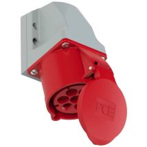 PCE - 127-6v Presa da parete cee 32 a 7 poli 400 v 1 pz.