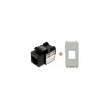 Presa Di Rete Cat.5e Utp Serie Vimar Eikon Bianco Rj45 Small