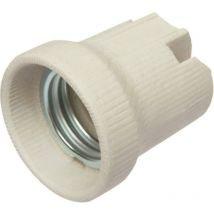 Portalampada in porcellana Electraline attacco e27 -71147