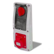 Rosi - Presa interbloccata verticale con sezionatore, ad incasso, con portafusibile, 380V, 4 poli, 32A, IP54 16.3334R6-I