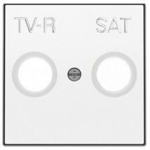 Presa per coperchio TV-R / SAT BIANCO SOFT NIESSEN SKY 8550.1 BL