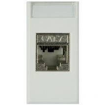 Presa RJ45 CAT6 non schermata 1 modulo Bianco Whitek S44 Ave 446027C6