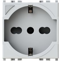 Presa 4box P40 S Smart Compatibile Vimar Plana Bianco - 4bp40s.v14
