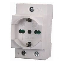 Presa schuko per guida din, 2,5 moduli, 230Vac, 16A Ettroit JXDA-05