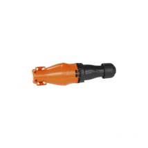 Adaptateur industriel 1823 16A 2P+T pour prise schuko avec de'charge de traction et coque de protection IP67 Made in Italy - Rosi