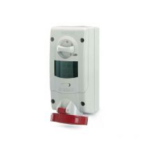 Presa series advance 2 3p+n+e 16a 380v rot farbe 563.1687