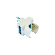 Presa spina triplo Schuko adattatore 10a