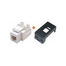 Presa Telefonica Da Incasso Rj11 Compatibile Gewiss Playbus