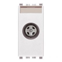 Presa Tv e Sat Vimar Eikon passante bianco 20300.10.B