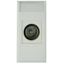 Presa tv/sat Maschio iec diretta fino a 2400MHz S44 Bianco Ave Whitek 446096IM