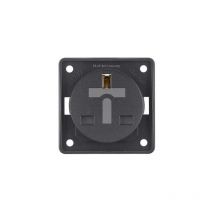 Presa uk da pannello serie 'Integro' 250V grigio scuro antracite