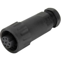 814088 Connettore circolare Presa dritta Tot poli: 6 + pe Serie (connettore circolare): wa 1 pz. - Weipu