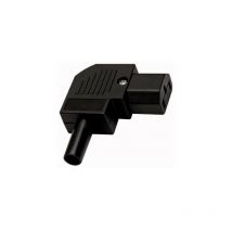 Presa volante tripolare ad angolo standard 10A-250V
