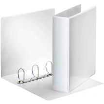 Esselte Essentials Presentation Binder A4 50MM 4 D-ring White PK10
