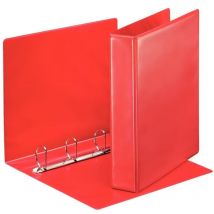 Esselte - Essentials Presentation Binder A4 40MM 4 D-ring Red PK10