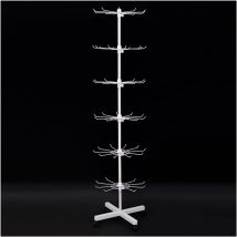 Tonchean - Présentoirs De Vente Au Détail à 6 Niveaux, Présentoir à Bijoux Rotatif, Présentoir Rotatif, Tours à Bijoux en Arbre Mobile, Porte-clés,