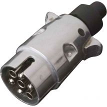 Preso rimorchio maschio in metallo 7 pin 12v