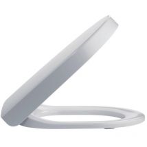 Pressalit WC-Sitz mit Absenkautomatik, Toilettensitz Duroplast Deckel Wrap-over