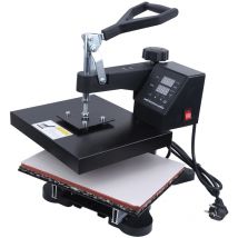 Sevengirl - Presse à chaud manuelle numérique à double affichage haute pression pour t-shirts