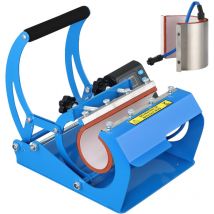 Mophorn - Presse à chaud pour tasses 11 oz et 20 oz, deux plateaux, machine de presse à tasse lcd avec tapis de transfert par sublimation amovibles,