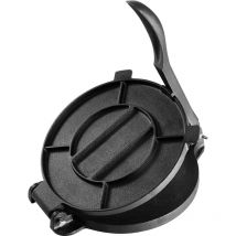 Mophorn - Presse à tortilla de 10 pouces, machine à roti robuste en fonte avec 100 pièces de papier sulfurisé, machine à pâte à tortilla