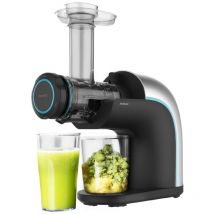 Cecotec - Extracteur de jus Juice&Live 2000 EasyClean. 150 w, Filtre facile à nettoyer, vitesse lente 70 tr/min, régulateur de pulpe, 3 niveaux de