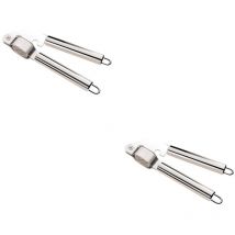 Presse-ail et trancheuse à ail en acier inoxydable, hachoir et broyeur, presse-ail professionnel, broyeur, outils de cuisine