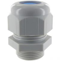 Presse étoupe - en polyamide - iso20bis - gris BLM distribution 108222