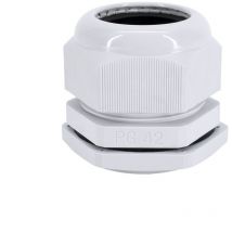 Presse-étoupe gris PG-42 - IP68 - Plastique - Plage de température -40°C/+85°C