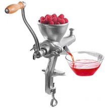 Unbekannt - Frucht-und Beerenpresse Grauguss