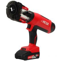 Machine de pressage électromécanique multicouche Viper - Boîtier et 2 batteries Virax