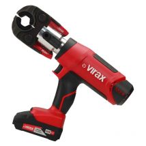 Virax - Sertisseuse électro-mécanique Viper M2X + pince mère + v 12-14-16-18-22 + 2 batteries