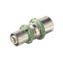 Comap - Pressfitting für Metallverbundrohr, Kupplung reduziert, 26x16mm, Sudo Press Visu-Control