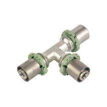 Comap - Pressfitting für Metallverbundrohr, T-Stück, Mittelgang reduziert, 26x16x26mm