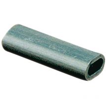 Pressklemmen Quetschhülsen 6,6 mm, zylindrische Pressklemme Länge 23 Aluminium