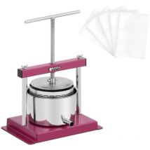 Pressoir à fruit manuel Pressoir inox Petit pressoir inox/fer 3 L