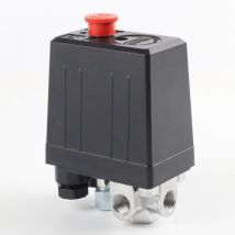 Pressostat de compresseur d'air avec 4 sorties pièces de compresseur de soupape de commande de pressostat