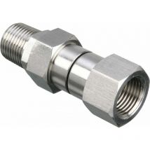 Erhope - Pressure Washer Swivel 3/8 npt Male Thread Stainless Steel Fitting 4500 psi