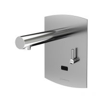 Presto - grifo electrónico sensor lavabo domo sensia lavabo mural mezclador pila inox 79265
